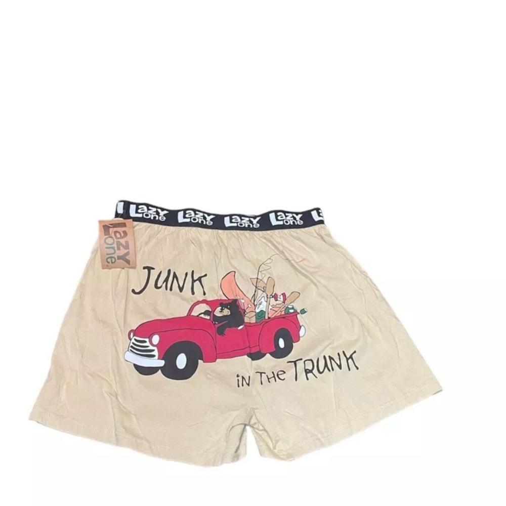 Men's PJ'S Underwear Lazy One - Junk In The Trunk Size M Brand New with Tag
